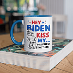 Biden Is Not My President - Anti Biden You Know the Things Accent Mug