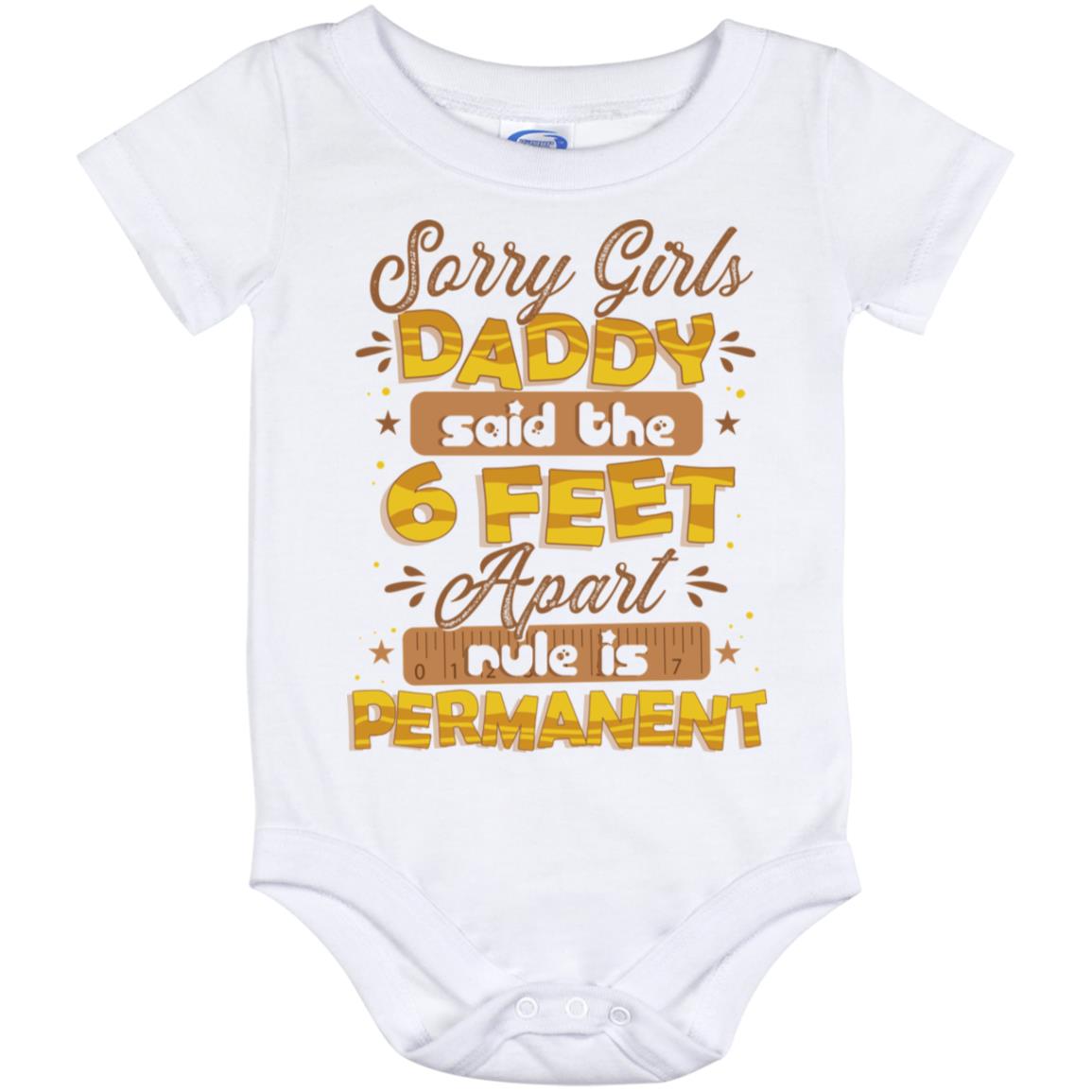 sorry girls, White, Baby Onesie - 12 Month