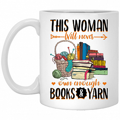 This Woman Will Mug, White, 11 oz. White Mug