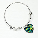 Dear Mom I Know You've Loved Me For As Long As I Have Lived But I've Loved You Heart Pendant Necklace - Bangle