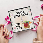Baby Yoda Best Mom Love You I Do Alluring Beauty Pendant Necklace - Yoda Mother's Day Necklace Baby Yoda Best Mom Love You I Do Alluring Beauty Pendant Necklace - Yoda Mother's Day Necklace