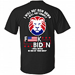 I Will Not Bow Down I Will Not C Shirt, Black, Unisex T-Shirt I Will Not Bow Down I Will Not C Shirt, Black, Unisex T-Shirt