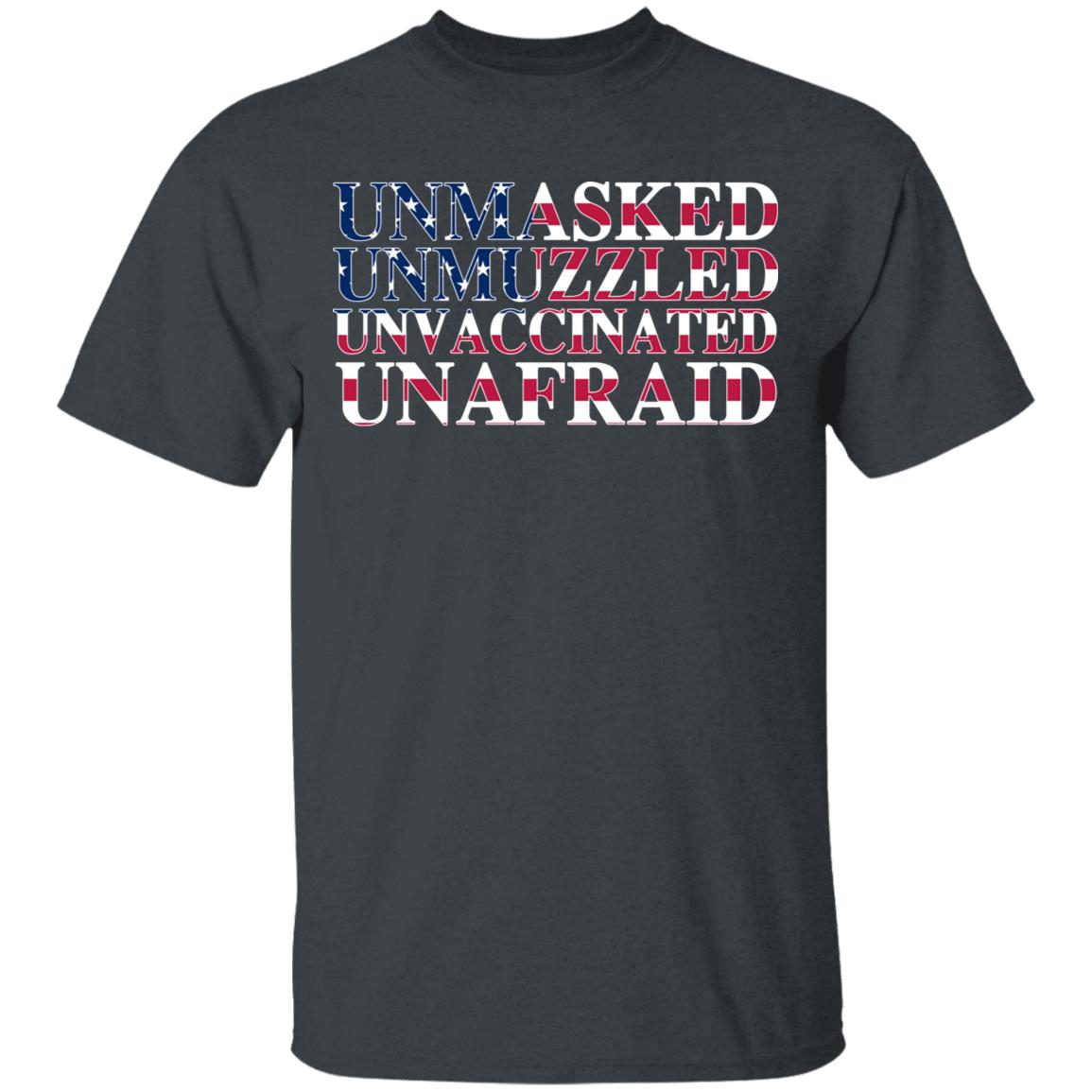 Unmask Tshirt, Dark Heather, Unisex T-Shirt