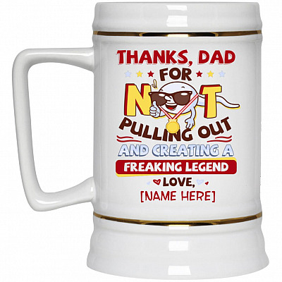 22 oz. Beer Stein