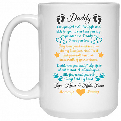 15 oz. White Mug