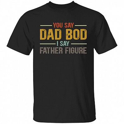 Father's Day Gift Ideas T-Shirt, Black, Unisex T-Shirt
