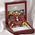 To the Best Mom I May Not Always Mention the Love I Feel for You Alluring Beauty Necklace