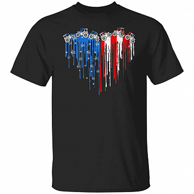 tractor, Black, Unisex T-Shirt