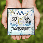 Personalized Photo to My Mom For All The Times That I Forgot To Thank You Forever Love Pendant Necklace Personalized Photo to My Mom For All The Times That I Forgot To Thank You Forever Love Pendant Necklace