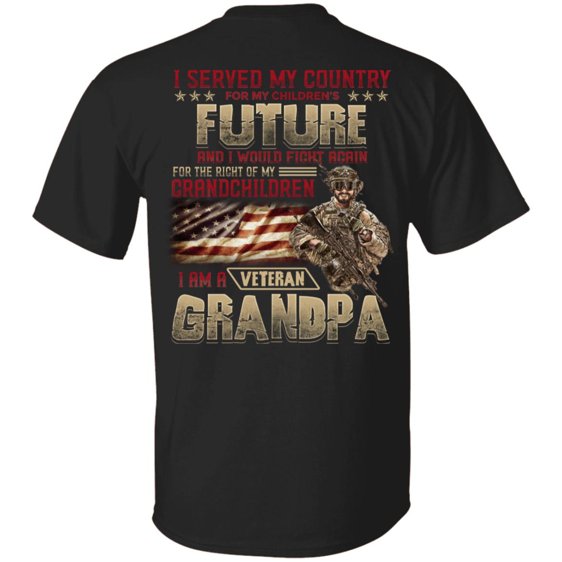 I Served Tshirt, Black, Unisex T-Shirt