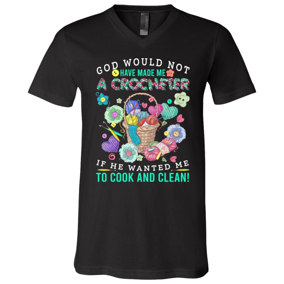God Would Not Have MadShirt, Black, V-Neck T-Shirt God Would Not Have MadShirt, Black, V-Neck T-Shirt