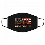 Unmasked Mask, White, Cloth Face Cover – Medium/Large