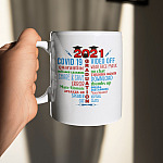 2021 Quarantine Graduation Ceramic Coffee Mug - Beer Stein - Water Bottle - Color Changing Mug