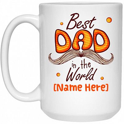 15 oz. White Mug