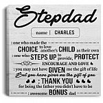 Personalized Photo Thank You, White, 0.75'' Framed Canvas Personalized Photo Thank You, White, 0.75'' Framed Canvas