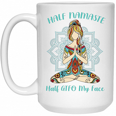 15 oz. White Mug