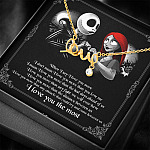 When I Say I Love You More I Love You The Most Jack Sally Scripted Love Necklace When I Say I Love You More I Love You The Most Jack Sally Scripted Love Necklace