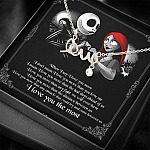 When I Say I Love You More I Love You The Most Jack Sally Scripted Love Necklace When I Say I Love You More I Love You The Most Jack Sally Scripted Love Necklace
