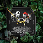 When I Say I Love You More I Love You The Most Jack Sally Scripted Love Necklace When I Say I Love You More I Love You The Most Jack Sally Scripted Love Necklace
