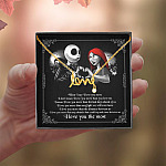 When I Say I Love You More I Love You The Most Jack Sally Scripted Love Necklace When I Say I Love You More I Love You The Most Jack Sally Scripted Love Necklace