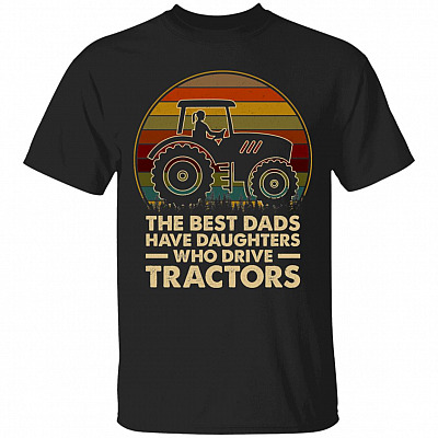 Tractor Shirt, Black, Unisex T-Shirt
