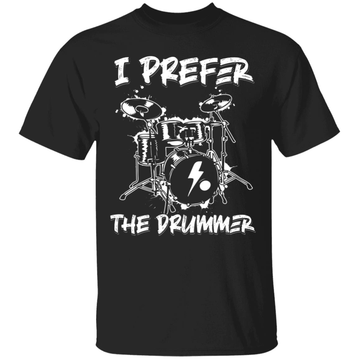 Drummer Shirt, Black, Unisex T-Shirt