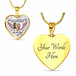 090621-062330-CubeBik-Image-619 Personalized Photo Mom Even Though You're Not Here With Me My Guardian Angel Heart Pendant Necklace