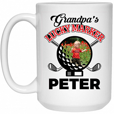 15 oz. White Mug