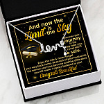 Graduation And Now The Limit Is The Sky I Always Believed In You Congrats Beautiful Scripted Love Pendant Necklace