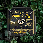 Graduation And Now The Limit Is The Sky I Always Believed In You Congrats Beautiful Interlocking Hearts Pendant Necklace
