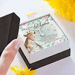To A New Mama You're Your Baby's Hero I Know You Will An Amazing Mother Alluring Beauty Necklace