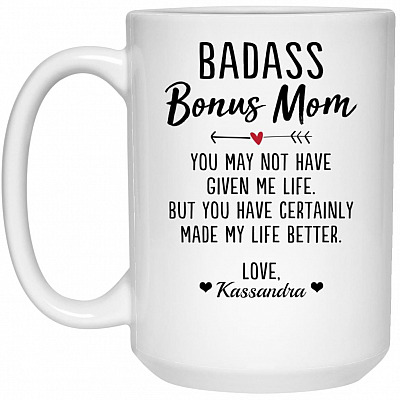 15 oz. White Mug