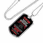 Dad To My Son Wherever Your Journey In Life May Take You Dad And Son Dog Tag Pendant Necklace Dad To My Son Wherever Your Journey In Life May Take You Dad And Son Dog Tag Pendant Necklace