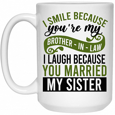 15 oz. White Mug