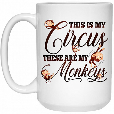 15 oz. White Mug