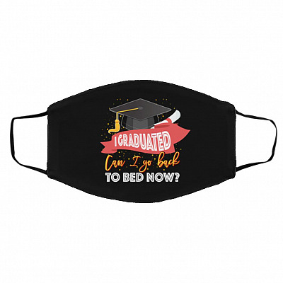 graduated mask, White, Cloth Face Cover – Medium/Large