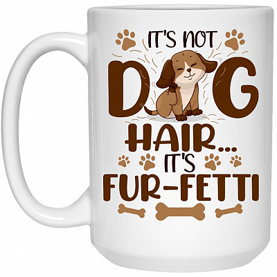 15 oz. White Mug