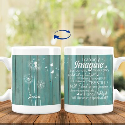 15 oz. White Mug