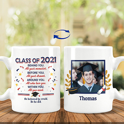 15 oz. White Mug