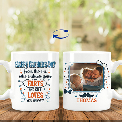 11 oz. White Mug