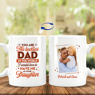 15 oz. White Mug