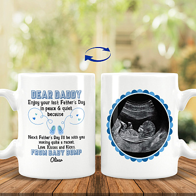 15 oz. White Mug