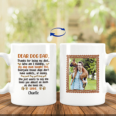 15 oz. White Mug