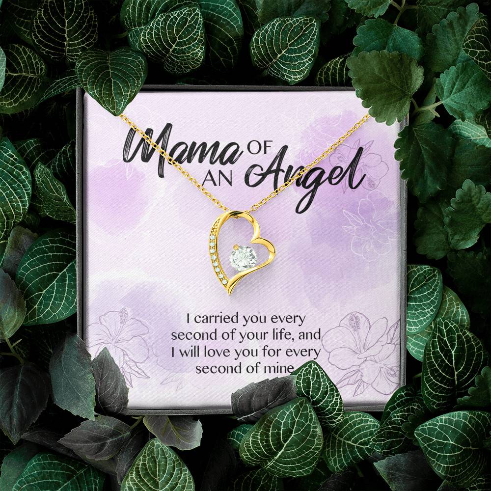 Mama Of An Angel I Carried You Every Second Of Your Life Love You For Every Second Of Mine Forever Love Pendant Necklace Mama Of An Angel I Carried You Every Second Of Your Life Love You For Every Second Of Mine Forever Love Pendant Necklace