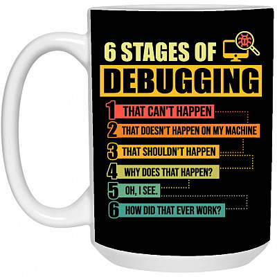 15 oz. White Mug