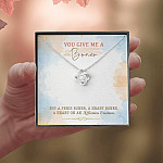 You Give Me A Boner Not A Penis Boner A Heart Boner A Heart On Funny Girlfriend Love Knot Necklace You Give Me A Boner Not A Penis Boner A Heart Boner A Heart On Funny Girlfriend Love Knot Necklace