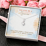 You Give Me A Boner Not A Penis Boner A Heart Boner A Heart On Funny Girlfriend Alluring Beauty Necklace