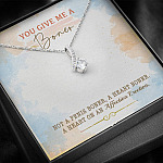 You Give Me A Boner Not A Penis Boner A Heart Boner A Heart On Funny Girlfriend Alluring Beauty Necklace
