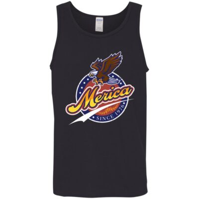 merica tank, Black, Unisex Tank Top