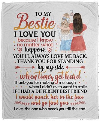 bestie blanket, White, Cozy Plush Fleece Blanket - 50x60